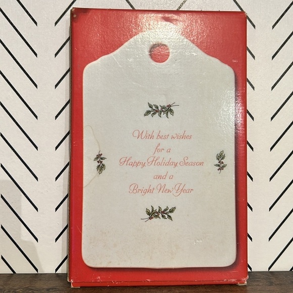 Nikko Christmas Christmastime Tree Ceramic Cheese Board Wall Decor Japan Holiday - Picture 8 of 8